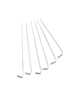 STEEL GROUND ANCHORS (PACK OF 6)